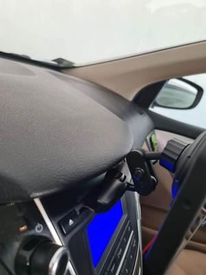 Car phone mount extension