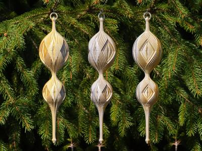 Diamond Christmas Finial 2024