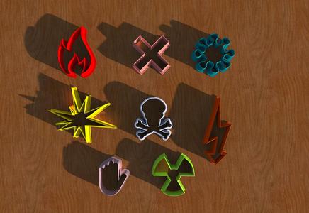Danger!!! cookie cutters
