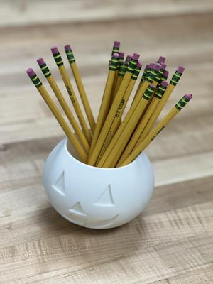 Jack o’ Lantern Table Organizer