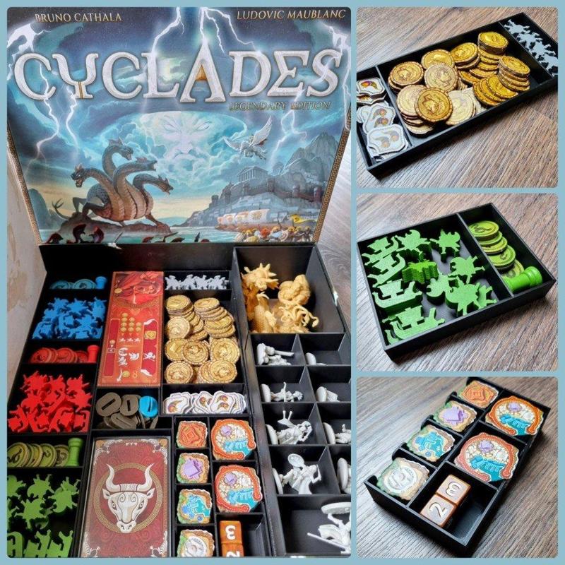 Cyclades - Legendary Edition - Organizer (Retail + Minis)