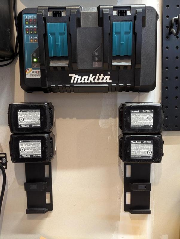 Makita Battery Wall Mounting Rail (improved)
