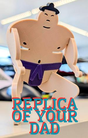 DIY thicc sumo wrestler flat-pack