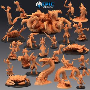 Endless Depth Set / Sea & Ocean Encounters Collection / Pre-Supported