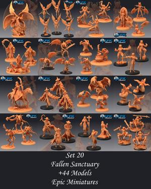 Fallen Sanctuary Set / Devil & Demon Encounter / Hell & Abyss Collection / Pre-Supported