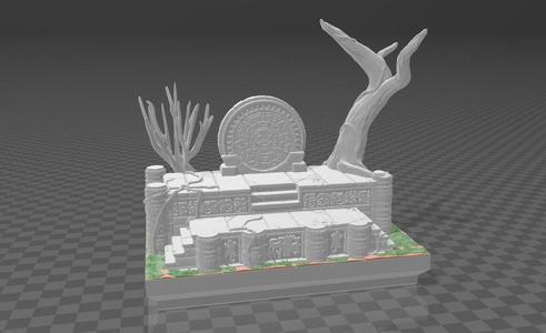 Basic Overgrown Temple (XL Compatible)