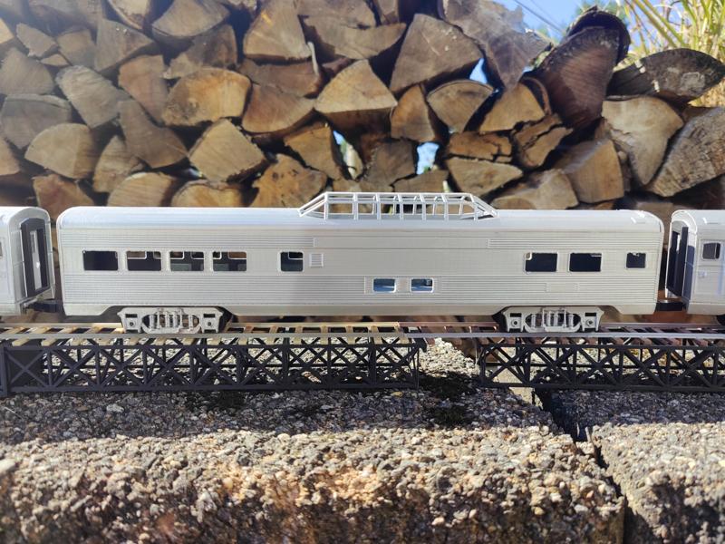Streamline Dome Car for Dragon Railway