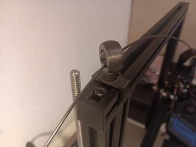 Filament guide 360 degree rotatable 2020 clip-on.