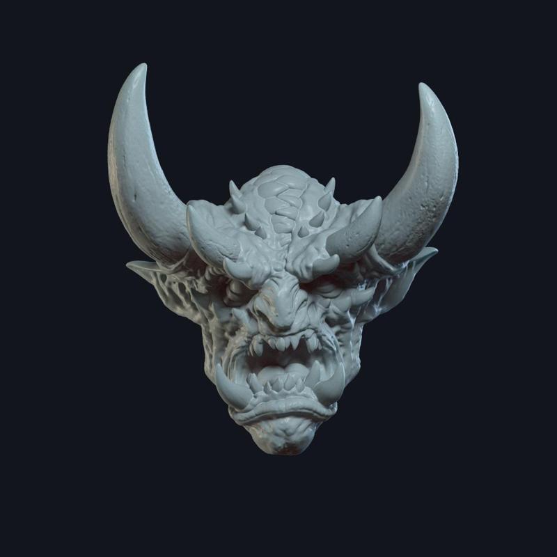 Voczyrath v6 (actiong figure head)