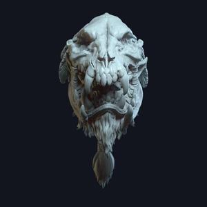 Thornak v3 Action Figure Head
