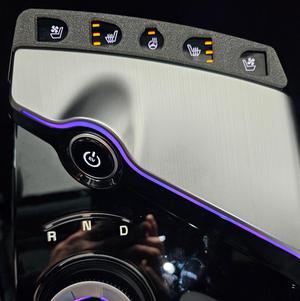 Seat/Steering Heating/Cooling Button cover for Kia EV6 GT/GT-Line