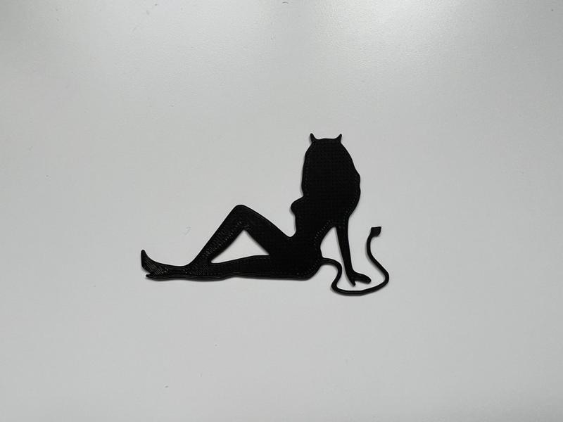 Woman Wall Art #6 (Evil)