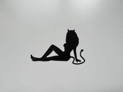 Woman Wall Art #6 (Evil)