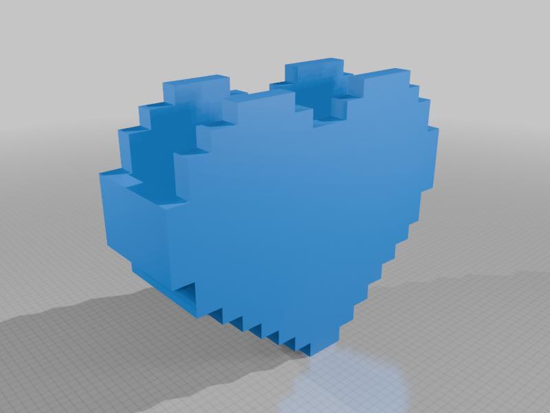 Pixel Heart Box