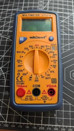 Multimeter Unused hole dust cover