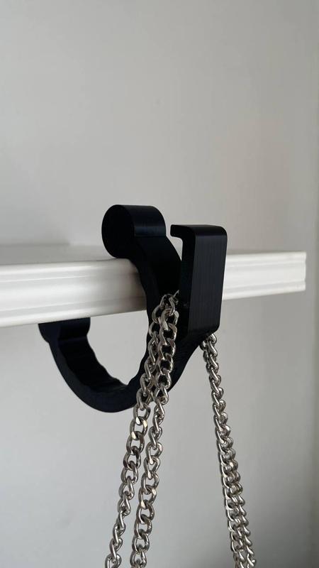 Bag hook for table