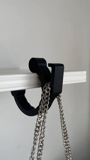 Bag hook for table