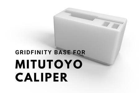 Gridfinity base for Mitutoyo Caliper