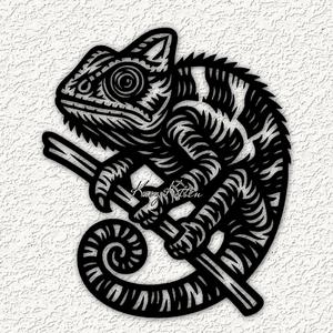 chameleon lizard 6 wall art home decor