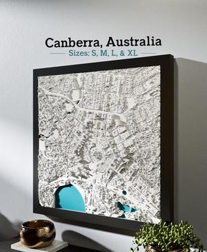 Canberra, Australia - S, M, L, XL