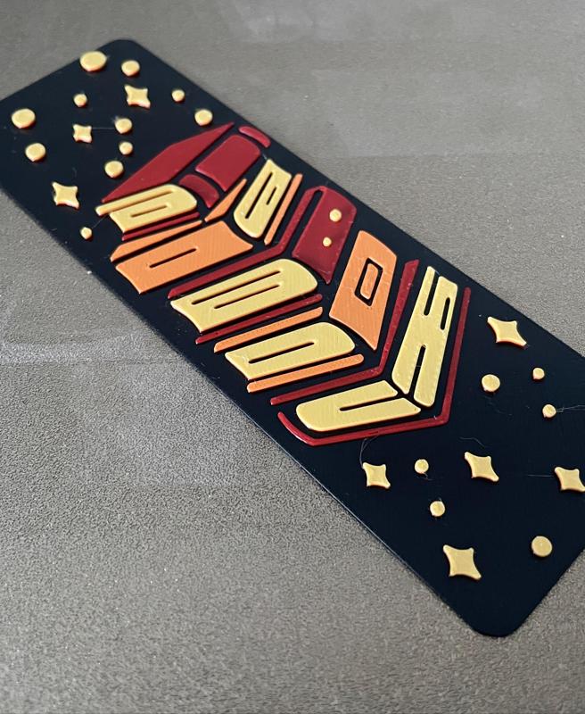 RetroBookmark – Stacked Books