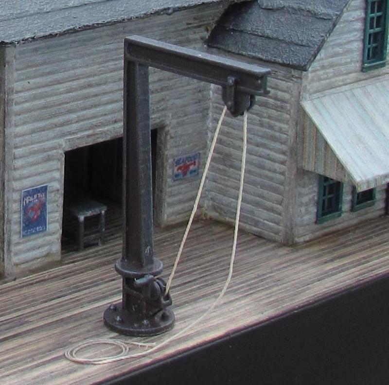 N Scale - Steel Jib Crane (2 pack)