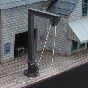 N Scale - Steel Jib Crane (2 pack)
