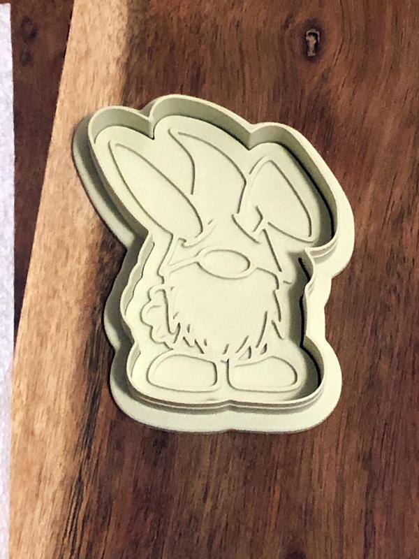 Easter Gnome Cookie Cutters and Stamps