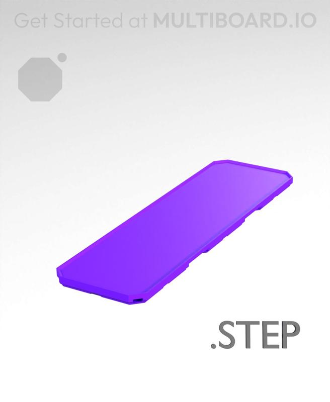 1x3x0·25 - Multibin Insert - STEP Remixing File