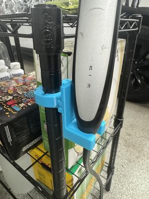 Pipe clamp Tesla charger holder 25mm remix