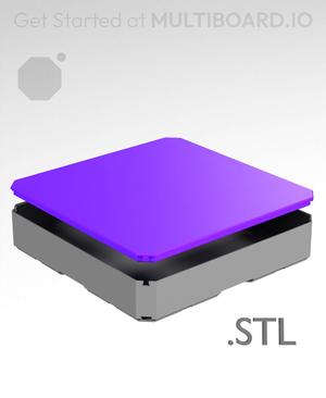 2x2 - Multibin Top - STL Remixing File