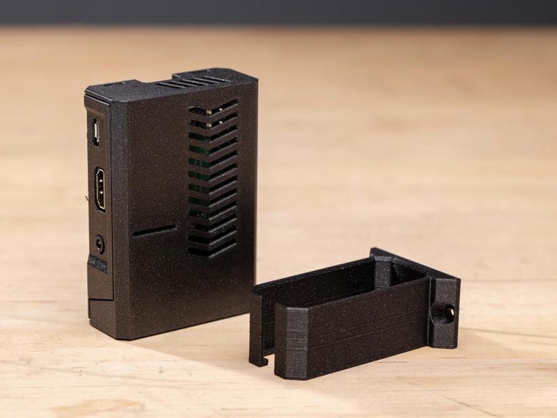 Raspberry Pi case and mount for Prusa printers