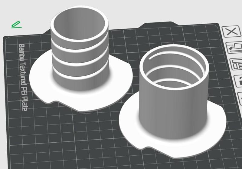 Adaptador para carretes de carton/ Cardboard Spool Adapter
