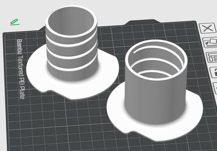 Adaptador para carretes de carton/ Cardboard Spool Adapter