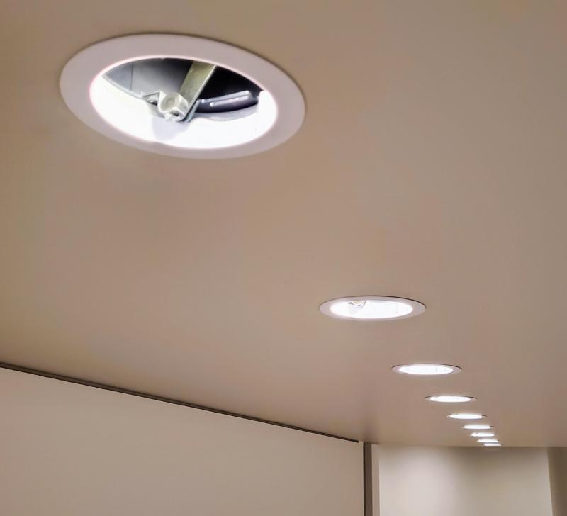 Recessed Lighting Shroud / Open Trim
