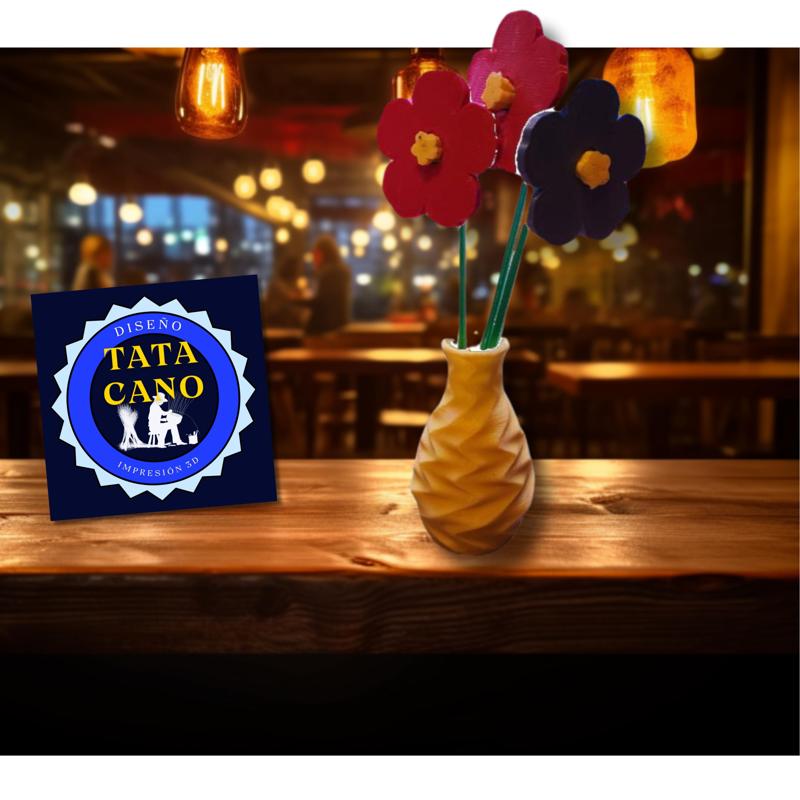 Florero Alargado (Slim Flower Vase)