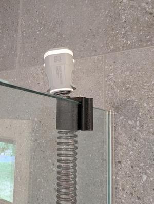 CPAP hose drying clip