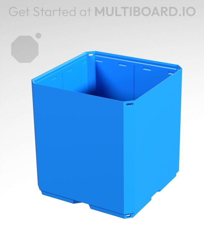 2x2x2 - Simple Walls - Multibin Shell