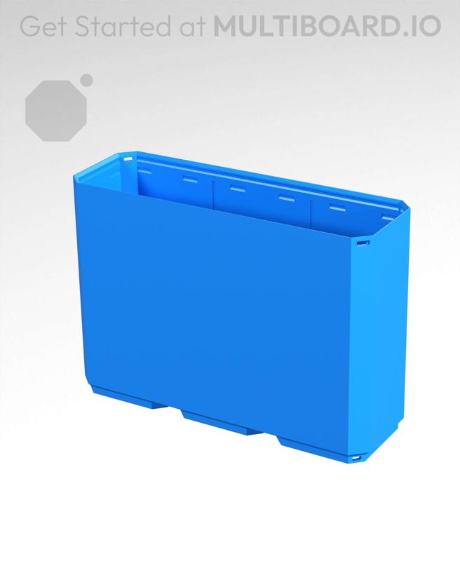 3x1x2 - Simple Walls - Multibin Shell