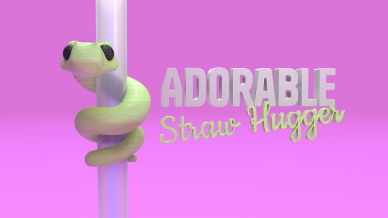 Lucky Snake Straw Hugger