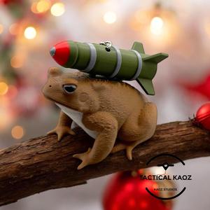 Missile Toad – The Perfect Holiday Keychain or Ornament! 
