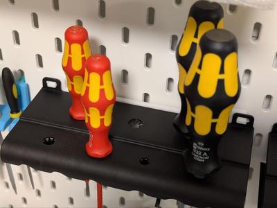 Skadis Adapter Plate for Wera Screwdriver Holder