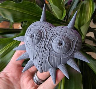 Majora's Mask Woodgrain Flat Back / Embedded Magnets