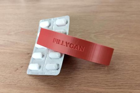 Pillikan - Easy to print pill puncher
