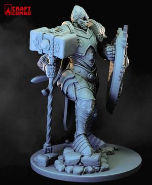 Goliath Paladin, Stone Giant Paladin - D&D Mini