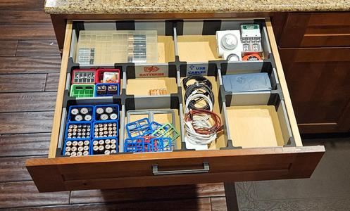 Modular Drawer Dividers Remixed for 3D Printed Dividers