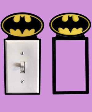 Batman Light Switch Backer