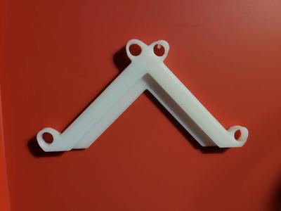 Corner Glass Flat Mount