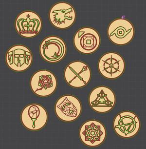 14 Major clans VtM V5 Lithographics