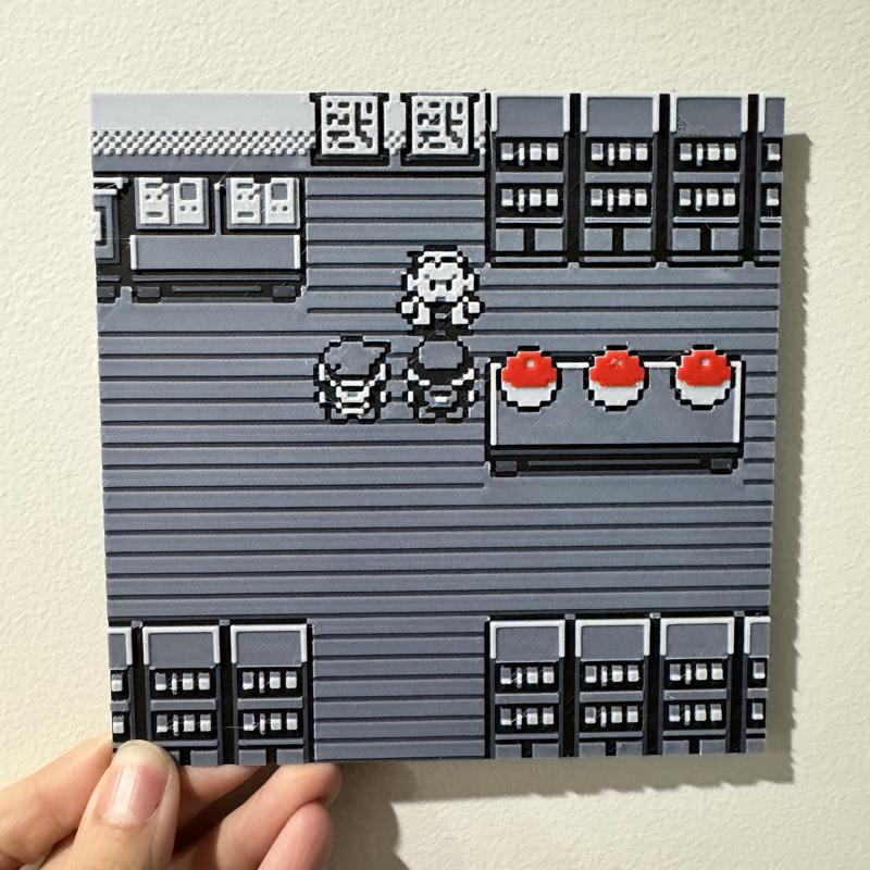 Pokemon Starter Choice (Paid) - HueForge Print